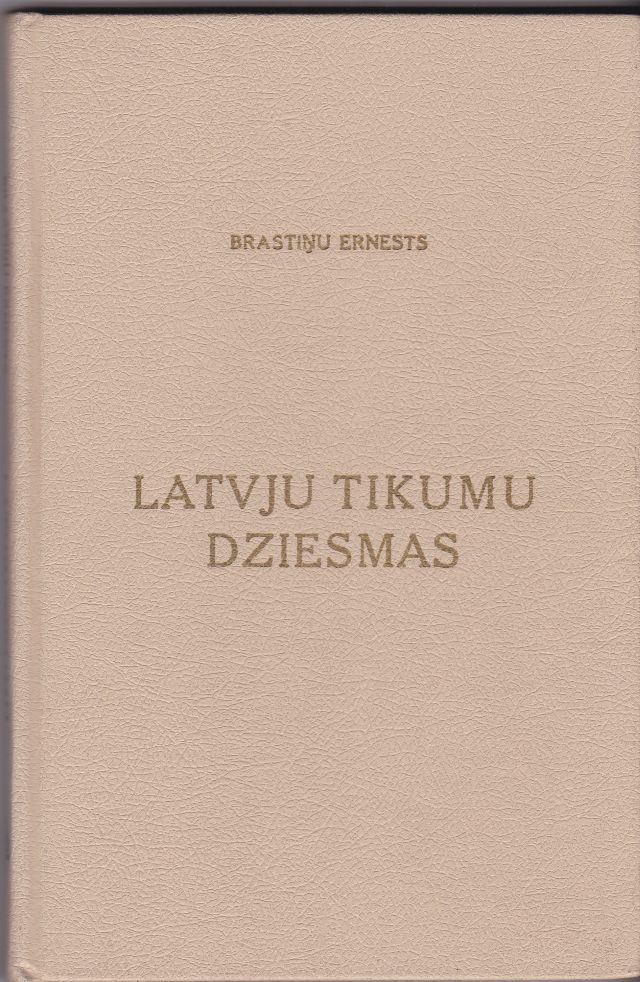 Image for Latvju Tikumu Dziesmas