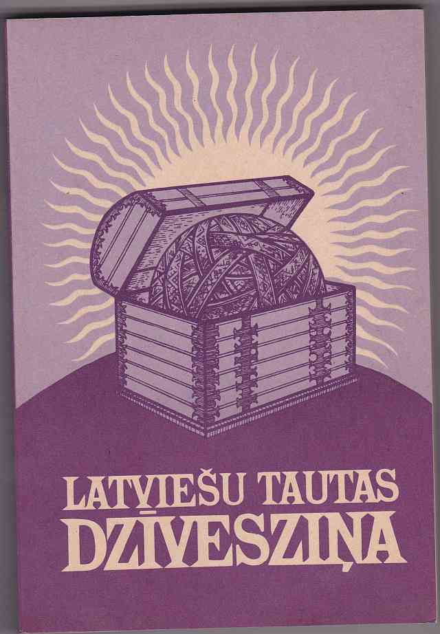 Image for Latviesu Tautas Dziveszina 4 Tikumi Vertibas