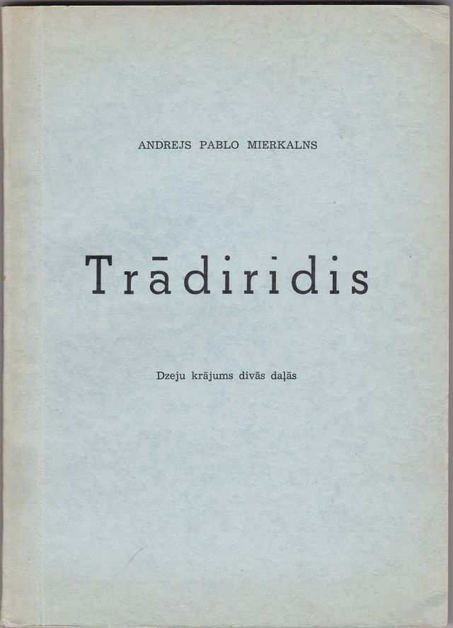 Image for Tradiridis Dzeju Krajums Divas Dalas