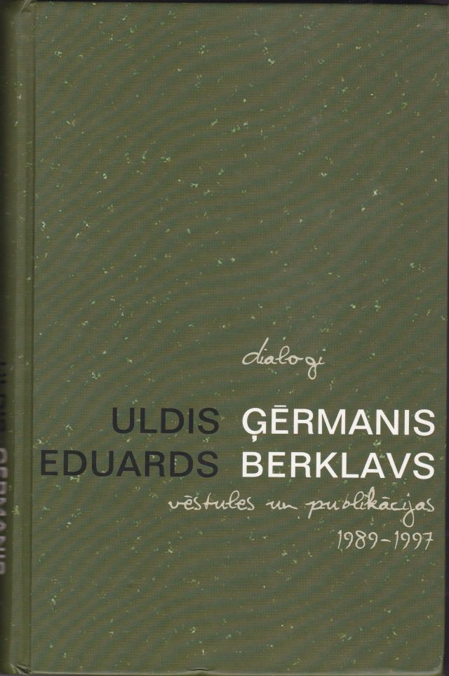 Image for Dialogi Vestules Un Publikacijas 1989 - 1977