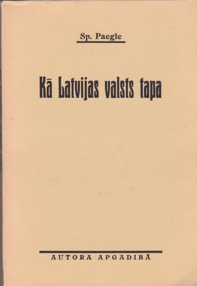 Image for Ka Latvijas Valsts Tapa