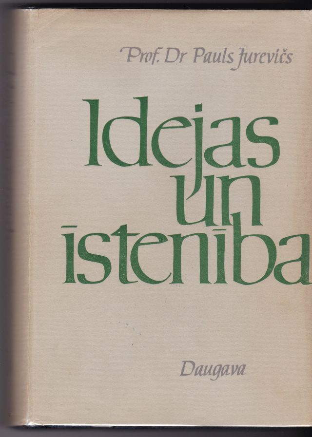 Image for Idejas Un Isteniba Esejas