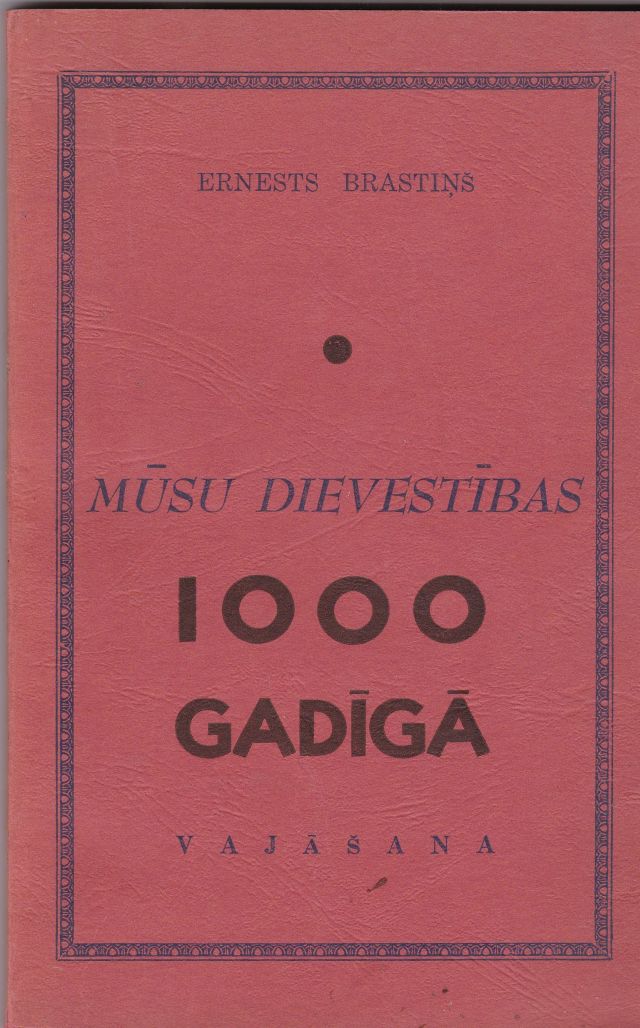 Image for Musu Dievestibas Tukstotsgadiga Apkarosana
