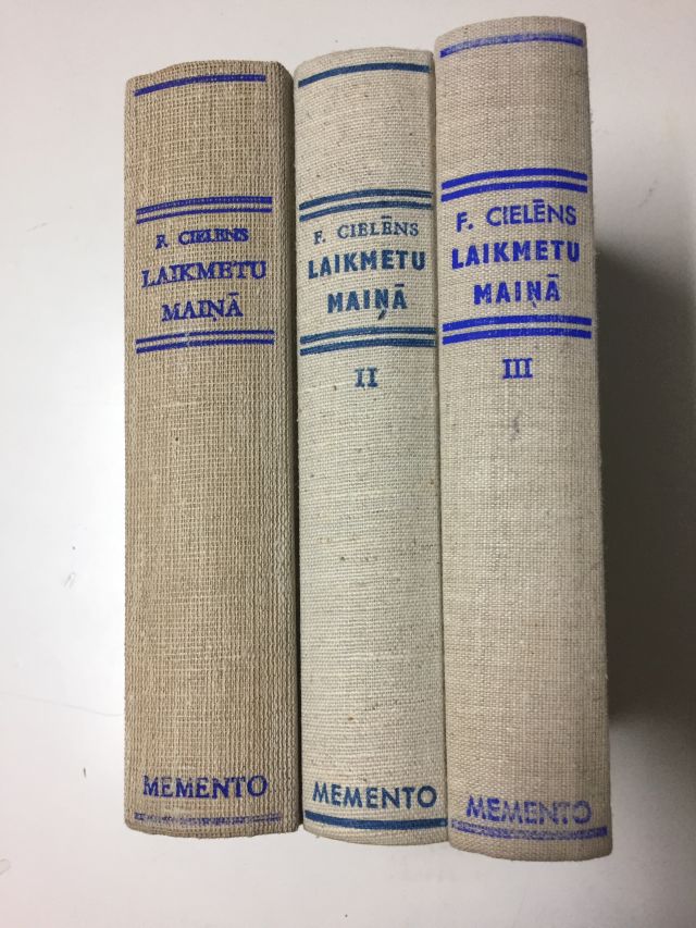 Image for Laikmetu Maina Atminas Un Atzinas Vols. 1. 2. 3.