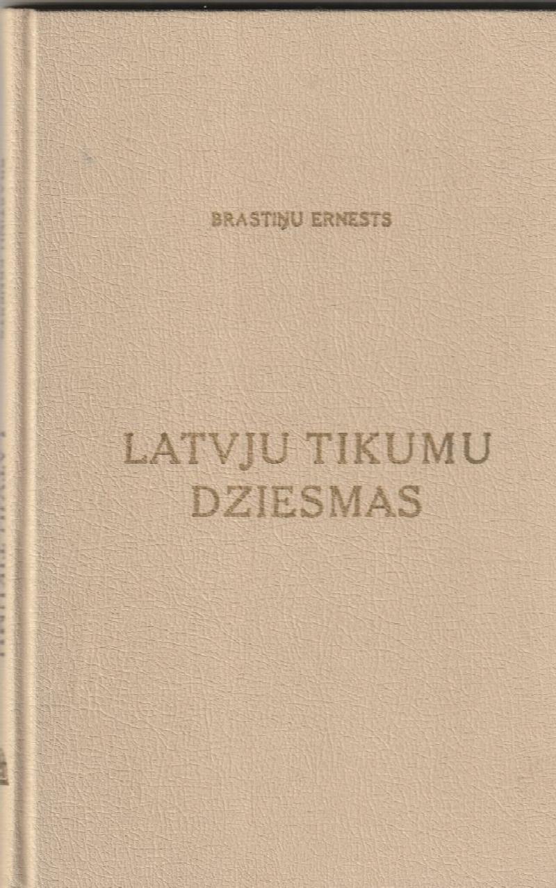 Image for Latvju Tikumu Dziesmas