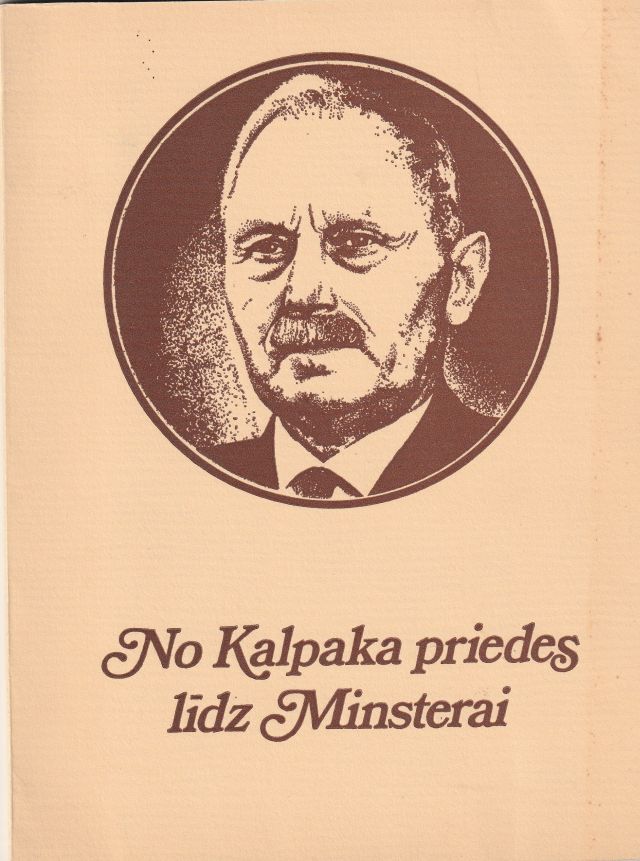 No Kalpaka Priedes Lidz Minsterei Pulkvedim Vilim Janumam 75. Muza Gada Diena Veltiti Raksti