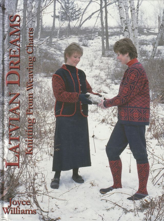 Image for Latvian Dreams Knitting from Weaving Charts Latvian Dreams Knitting from Weaving Charts