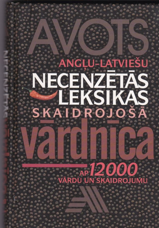 Image for Anglu-Latviesu Necenzetas Leksikas Skaidrojosa Vardnica Ap 1200 Vardu Un Skaidrojumu